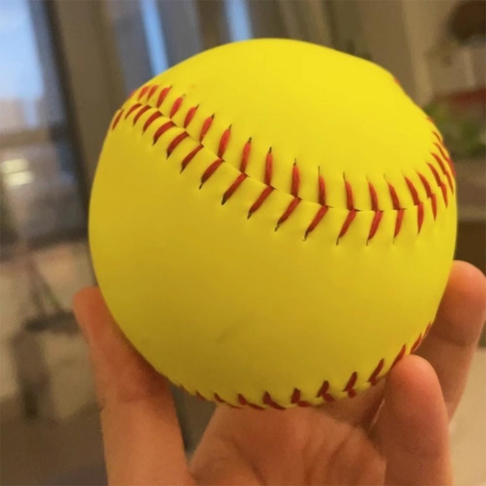Softball Official Size Weight PVC Cover Unmarked Training Ball