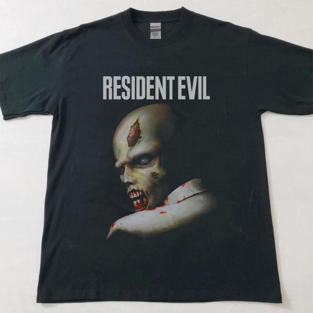 Resident Evil T-shirt 90s Alt Rock Tee, Unisex Cotton. Turning Around Zombie T Shirt