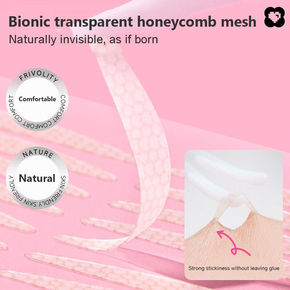 Rock Sweet 240 Pieces Double Eyelid Sticker Waterproof Breathable Invisible Blend Natural Traceless Double Eyelid Tape