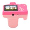 Kids Selfie Camera 2 Inch 5M 1080P HD Mini Portable Digital Video Camera Toy for Toddler Pink