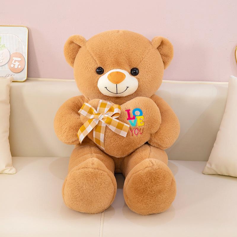 Cute Large Plush Big Bear Doll Bear Hug Bear Preferred Gift Birthday Gift Teddy Bear Doll
