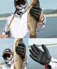 OptiPro Fishing Gloves, Cut-Resistant Fishing Gloves with Magnetic Hook, Fishing