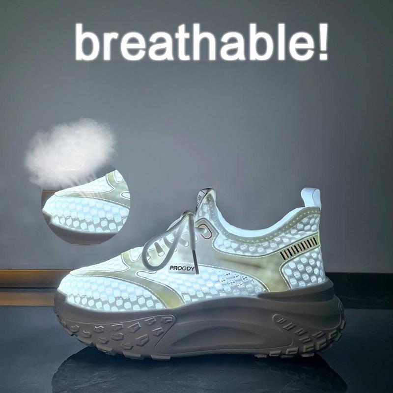 New Dad Shoes for Women Summer Student Running Sports Casual Shoes Mesh Breathable