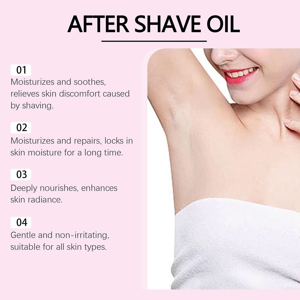 90ML 1/2/3PC Strawberry Vanilla Scent After Shave Oil Deeply Hydrate Intense Exfoliation Shaving Care Oil Relieves Dry Skin Care