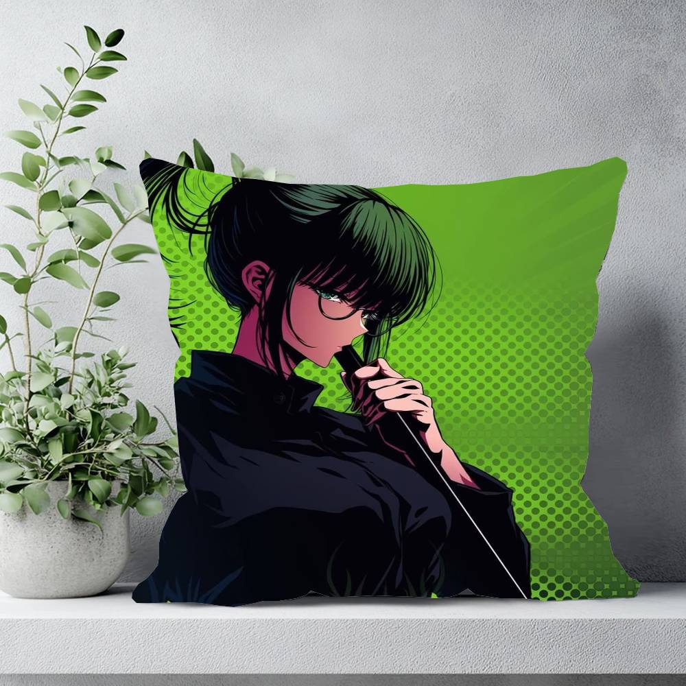 Poszewka na poduszkę Anime Zenin Maki Jujutsu Kaisen Pokrowiec na poduszkę do sofy Dekoracja pokoju Domu