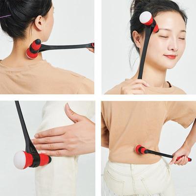 32 cm großer Massagehammer mit Pilzkopf für die Rücken-, Schulter- und Beintherapie