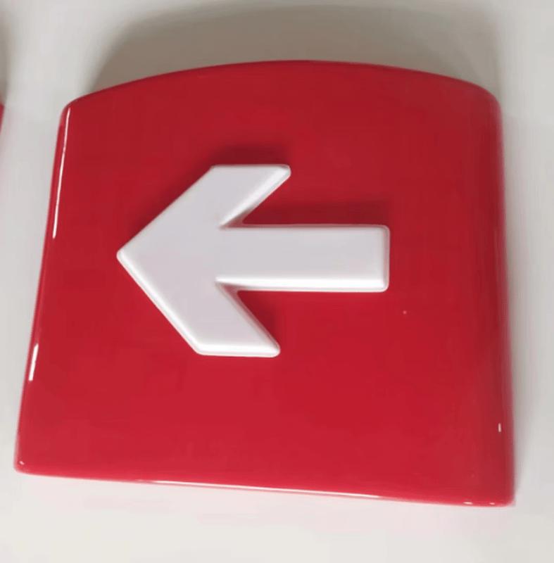Gas Station Acrylic LED Directional Sign One Size