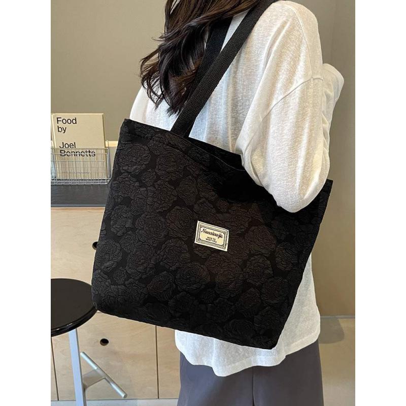 2024 Fashion Korean Canvas Tote Bag for Female College Students
