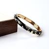 Elegant Colorful Vintage Cloisonne Bangle Enamel Traditional Flower Bangle Ethnic Chinese Women's Hand Bracelet Girls