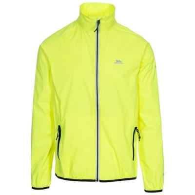 Mens Retract Hi-Vis Packaway Waterproof Jacket.