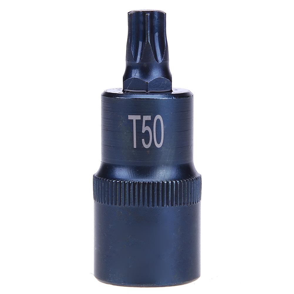 1/2 Inch Torx Screwdriver Bit Multifunctional Practical Socket Bits Adapter T40 T45 T50 T55 T60 T70 for Ratchet Wrenches