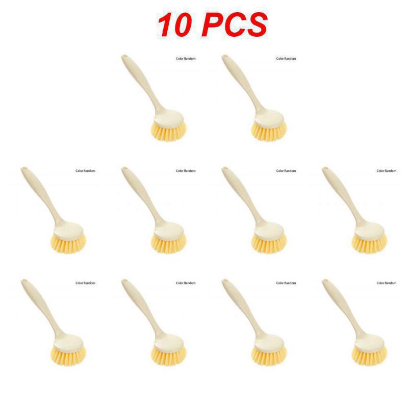 Innovative Convenient Long Handle Cleaning Brush Household Kitchen Cleaning Brush Multifunctional Dishwashing Artifact Sturdy
