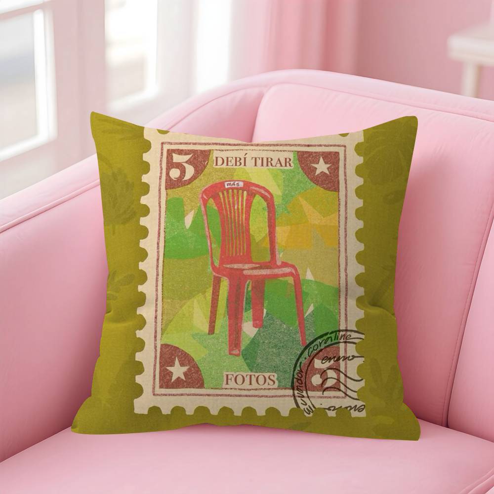 Singer bBad album Bunny  Personalized Pillow Cover Kids Bedroom Wild Party Decor Pillowcase kid Birthday shower Gift