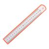 Stainless Steel Ruler Centimeter Thick Sturdy High Accuracy Multi Purpose Straight Ruler for Office School Family 20cm