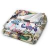 Fairy Tail Flannel Blanket  Super Warm Throw Blanket for Living Room Decorative Fluffy Bedspread Sofa Bed Cover