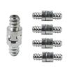 Druable High Quality Material Brand New Practical Join Connector Male Female Galvanized Set 10pcs 5 Carbon Steel