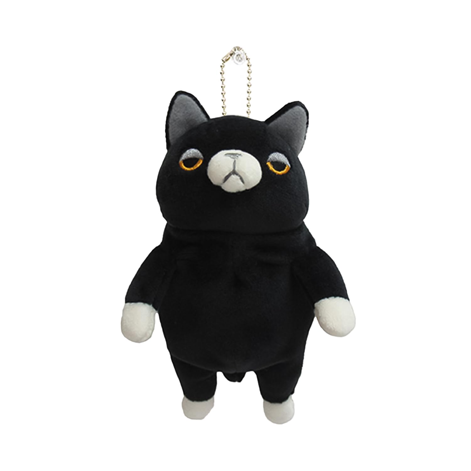 Shinada Global Mochi Series Mochi Neko Kutsushita 7 x 5 x 14cm Plush Cat Animal (mini) MONE-0088K