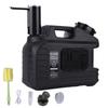 13L Emergency Water Bucket With Water Pump Portable Water Container With Spigot Detachable Drive Water Tank For Hiking Camping