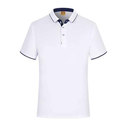 HFFS 970 220G Seiden-Baumwoll-Revers-POLO-Shirt