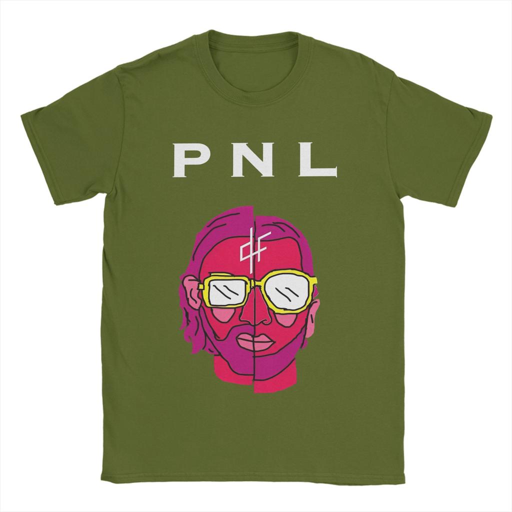 Printed PNL French Band  T Shirt for Men Women Le Monde Chico Album  Pure Cotton Tee Shirt Short Sleeve Tops