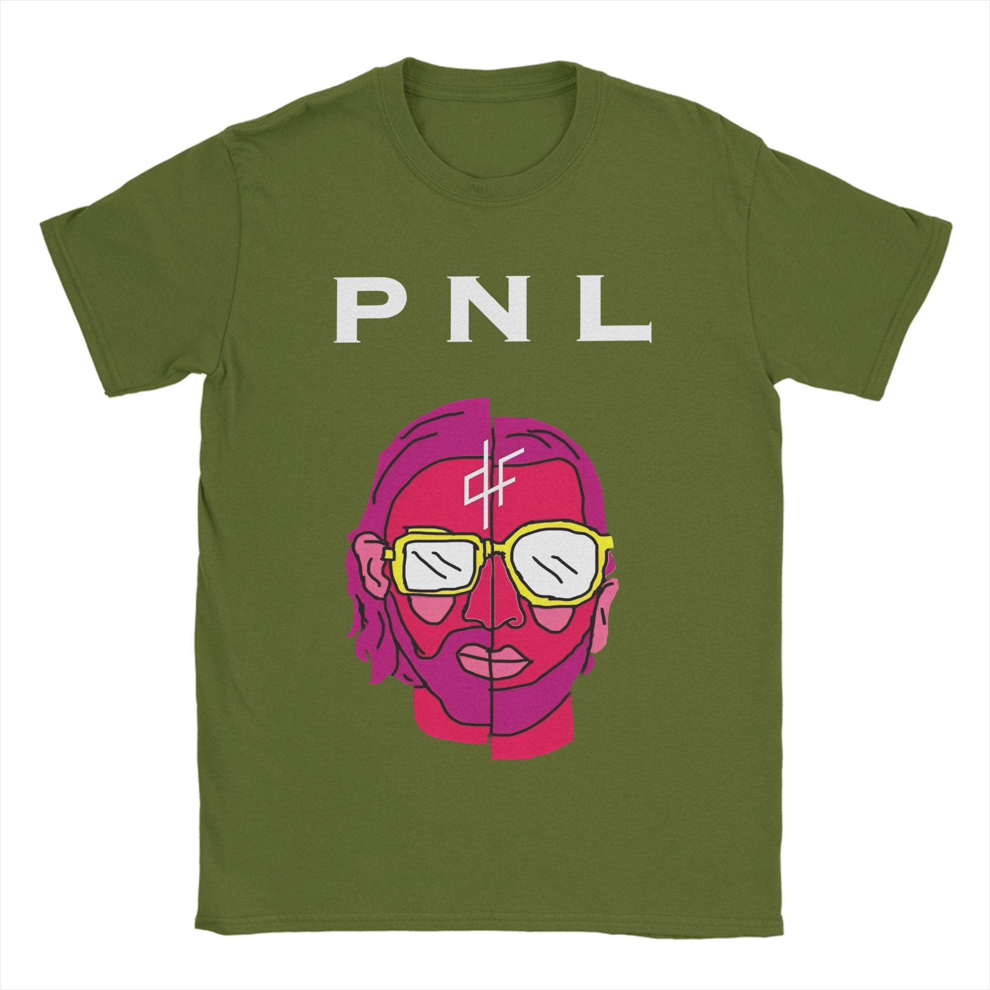 

Printed PNL French Band T Shirt for Men Women Le Monde Chico Album Pure Cotton Tee Shirt Short Sleeve Tops 4XL
