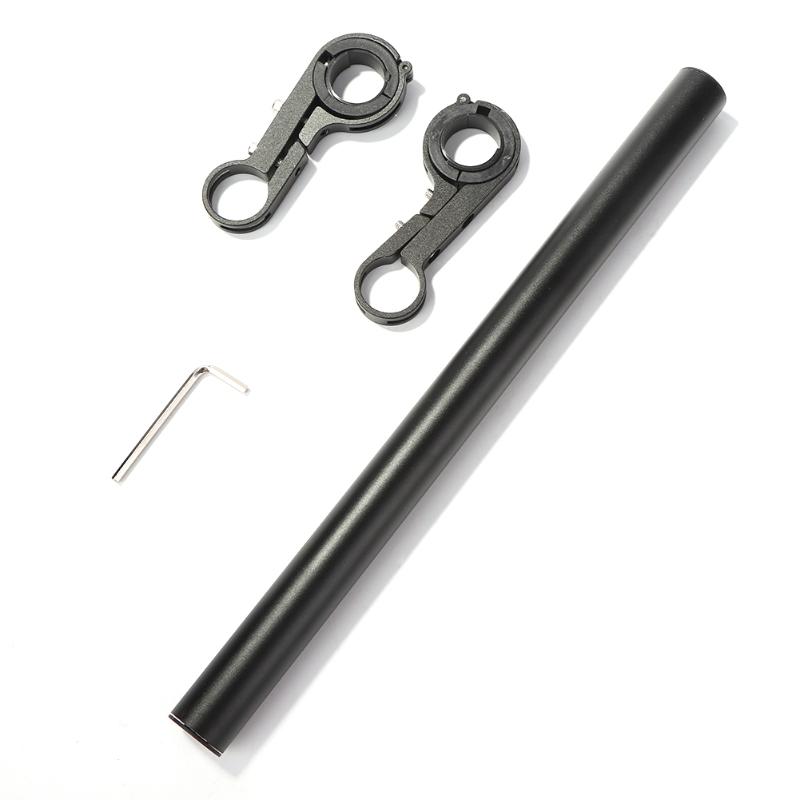 Bike Handlebar Extender 10/20/30cm | Aluminum Alloy Bicycle Stem Riser | Multi-Function Extension Mount for Gopro, Phone & Light | Cycling Accessories