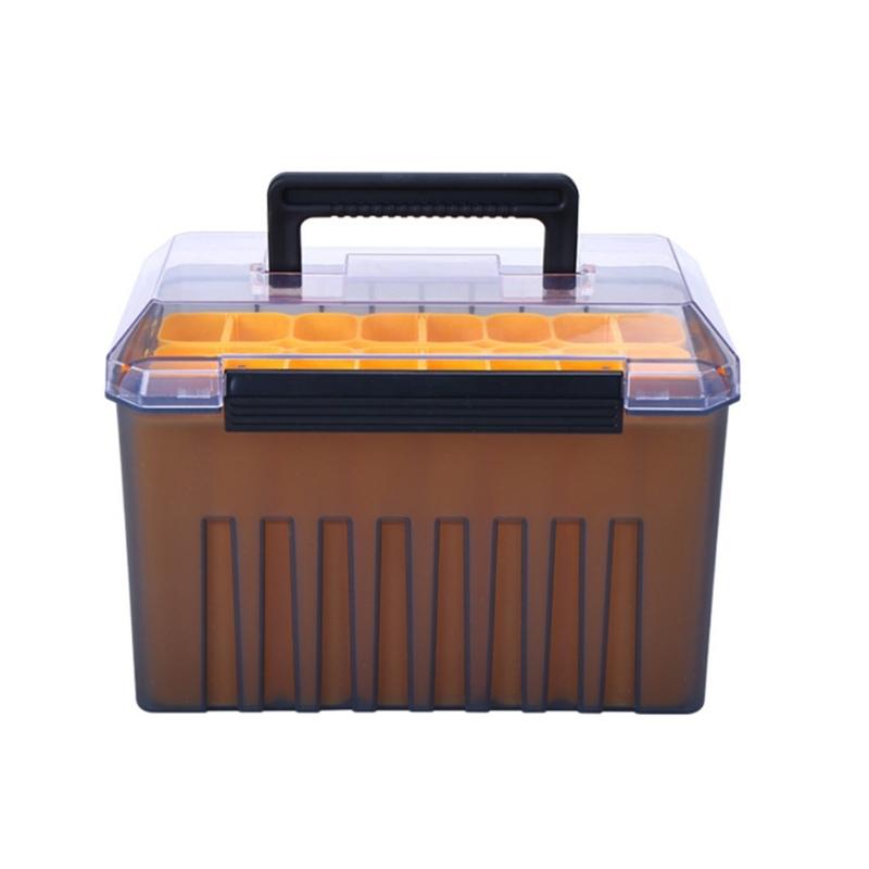 Přenosný dřevěný box na nástrahy na krevety Vodotěsný Organizér na rybářské nástrahy Nízká hmotnost Box na rybářské náčiní Snadno přenosný