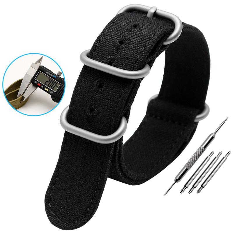 

Класичний потовщений брезентовий ремінець 20 мм 22 мм 24 мм 26 мм Міцні нейлонові військові ремінці Ремінець для годинника в стилі ретро Плетені ремінці з балістичної тканини для Tudor 26mm