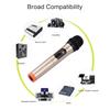 Ruční bezdrátový mikrofon UHF dynamický mikrofon s přenosným mini přijímačem 6,35 mm kompatibilní se zástrčkou