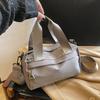 Chic Women's Nylon Crossbody Bag - Sleek Small Square Shoulder Handbag with Adjustable Strap, Zip Closure Casual Urban Style, Small Crossbody Bag