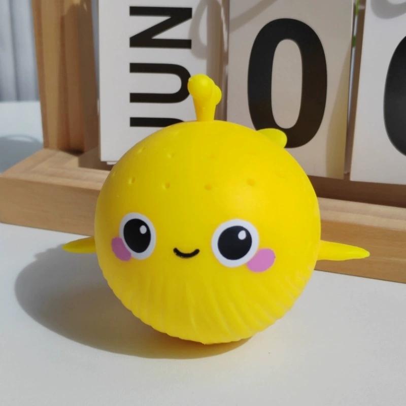 Kids Bath Toys Soft Water Absorbent Sponge Whale Squeezable Stress Relief Toy for Toddlers Bathtub Time Fun
