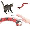 Interaktivní hračky pro kočky Smart Sensing Automatické elektronické škádlení s hadem pro kočky Play USB dobíjecí hračky pro koťata pro kočky Psi Domácí mazlíčci