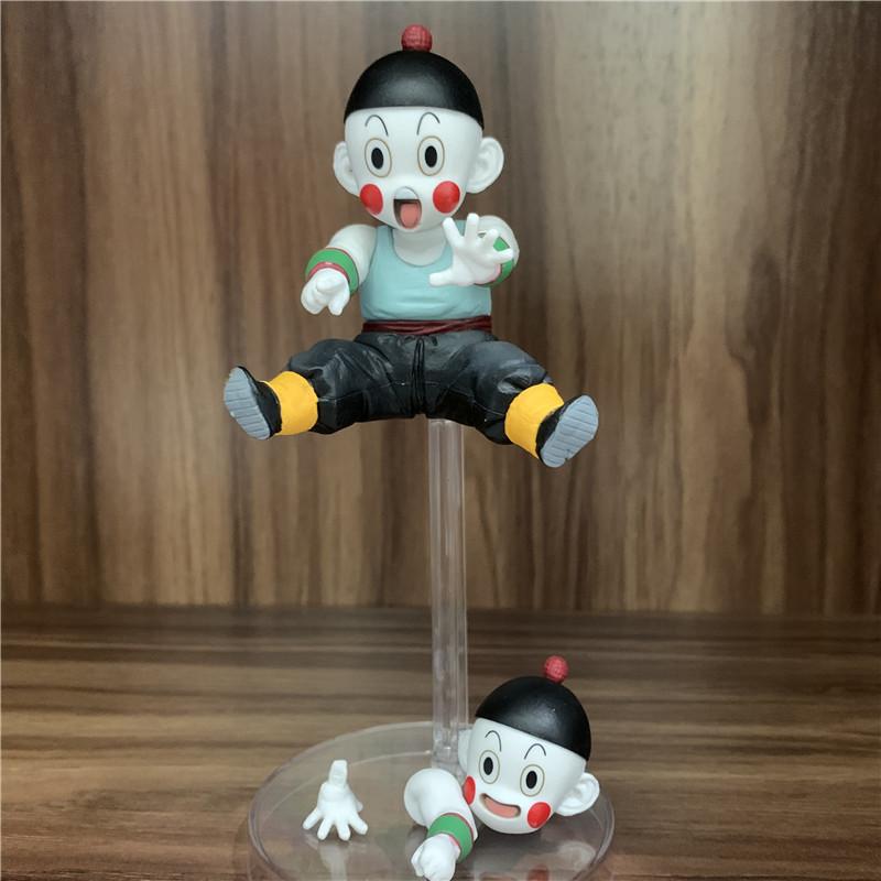 

FigureCrazy Dragon Ball Z Figure Chiaotzu Head Change Anime PVC Figure DBZ Chiaotzu Dong Dong Shocking Tien Shinhan Goku Toy