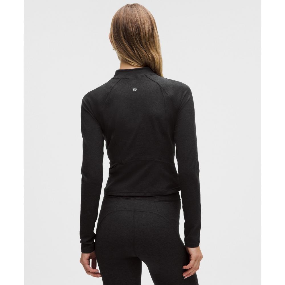 Lululemon Softy Suedey Slim Fit Jacket Black Black