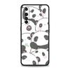 Phone Case For Realme 12 11 10 9 8 5G 7 6 GT5 GT3 GT2 Pro Plus C21 C11 C25 C35 GT Neo 2 3 3T 5 Cover Cute Panda Climbing Bamboo