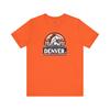 Denver Football Tee, Denver Pride City Tee, Denver Tee, Shirt, Unisex Jersey Short Sleeve Tee