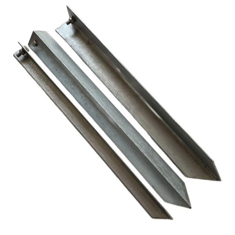 Angled Steel Grounding Pin with Lightning Protection and Security Lock