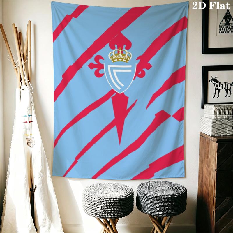 Celta de Vigo Wall Tapestry Aesthetic Wall Hanging Printed Fabric Blanket Decorative Tapestries for Bedroom Living Room Home Decor