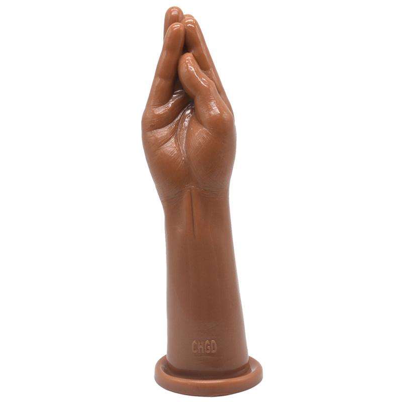 Simulation Hand Penis Male and Female Massage Orgasm Masturbation Device Fun Sex Toy