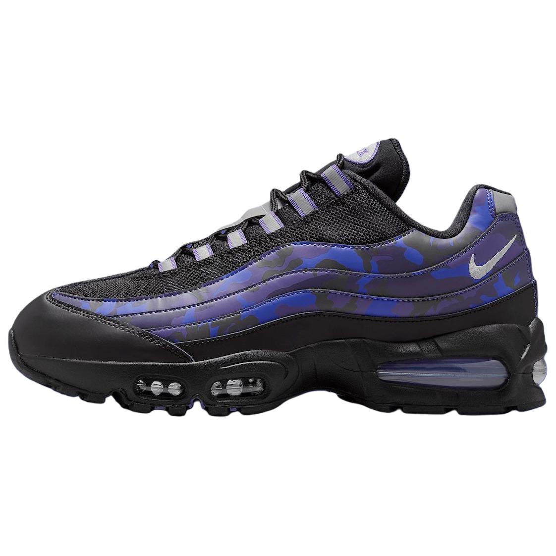 

Nike Air Max 95 Running Shoes Unisex Black Sneakers Casual Shoes HQ1973-500 38.5 чёрный