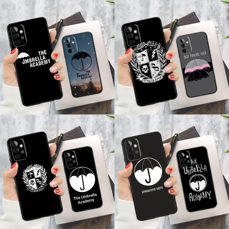 Umbrella Academy Logo Phone Case For Samsung Galaxy A15 A25 A55 A54 A34 A14 A35 A52 A32 A12 A51 A71 A13 A33 A53