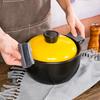 2PCS Heat-Insulated Anti-Slip Silicone Pot Handle Set Pot Ear Covers & Handle Clips Eco-Friendly Material Kitchen Safety Tools