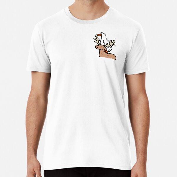 goose on a moose T-Shirt S-5XL Best T-Shirt
