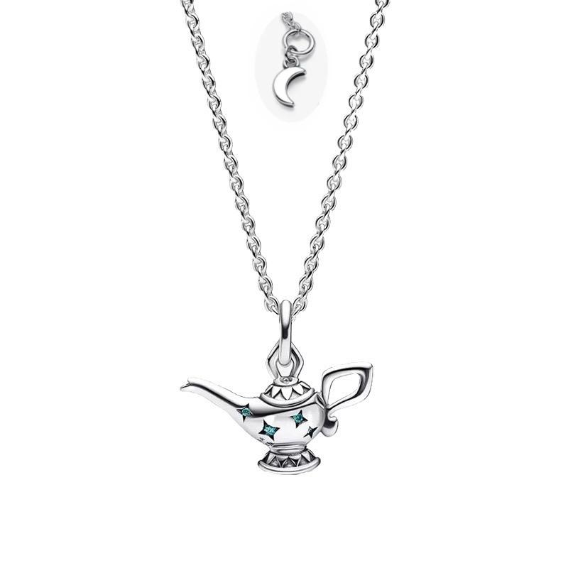 925 Silver Necklace An Arrow Pierces The Heart Bow Pendant Fashion Necklace Charm Classic Gift