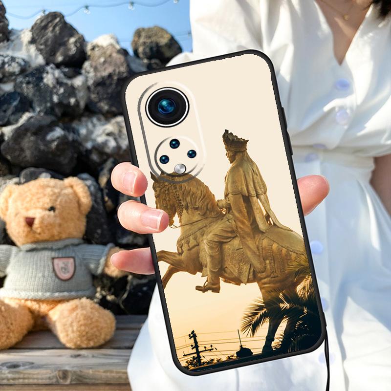 Emperor Menelik II of Ethiopia Case For Honor Magic 7 Lite 5 6 8 Pro X9a X9b X9c X9d X8b X8c 50 70 90 200 400 Win RT Cover