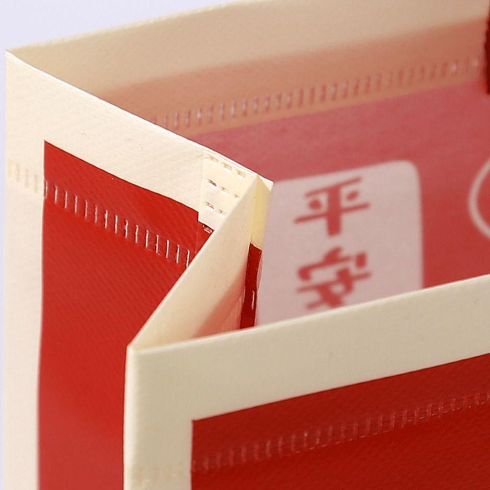 Non Woven CNY Bag Chinese New Year Shopping Bag Cartoon Tote Bag