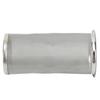 Cold Brew Coffee Filter Stainless Steel Reusable Wide Mouth Mesh Cylindrical Filter with White Gasket for Tea