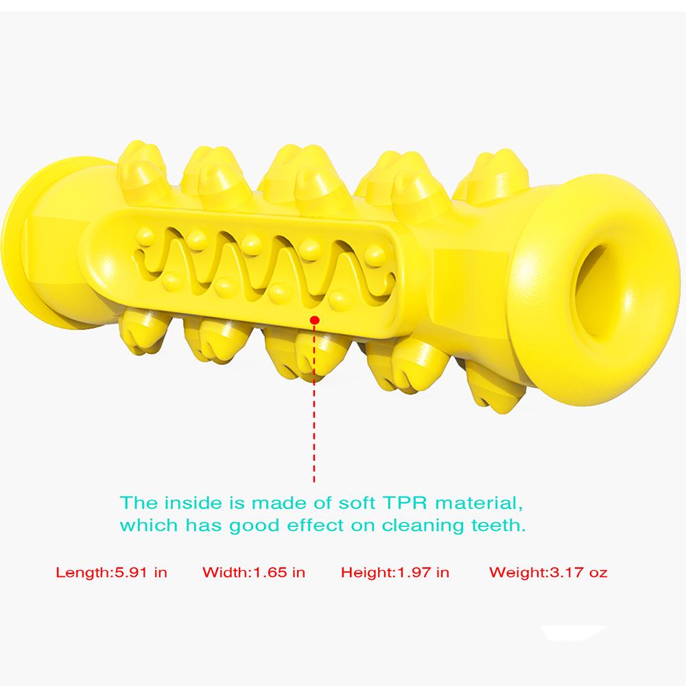 

Жевательные игрушки для собак-зубных щеток, неразрушимые пищалки, для агрессивных жевателей, игрушка для питомца, мягкая резина, игрушка для чистки зубов питомца для большой собаки