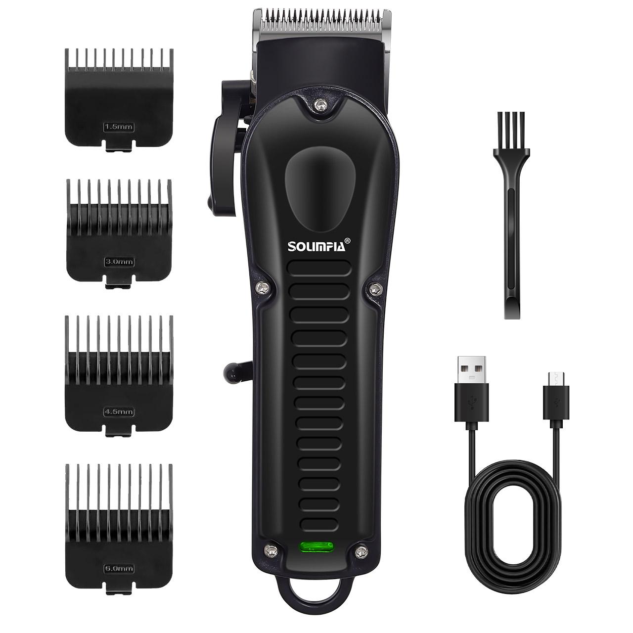 

Машинки для стрижки волос SOLIMPIA для мужчин Профессиональные парикмахерские машинки для стрижки и ухода за волосами Аккумуляторный триммер для бороды