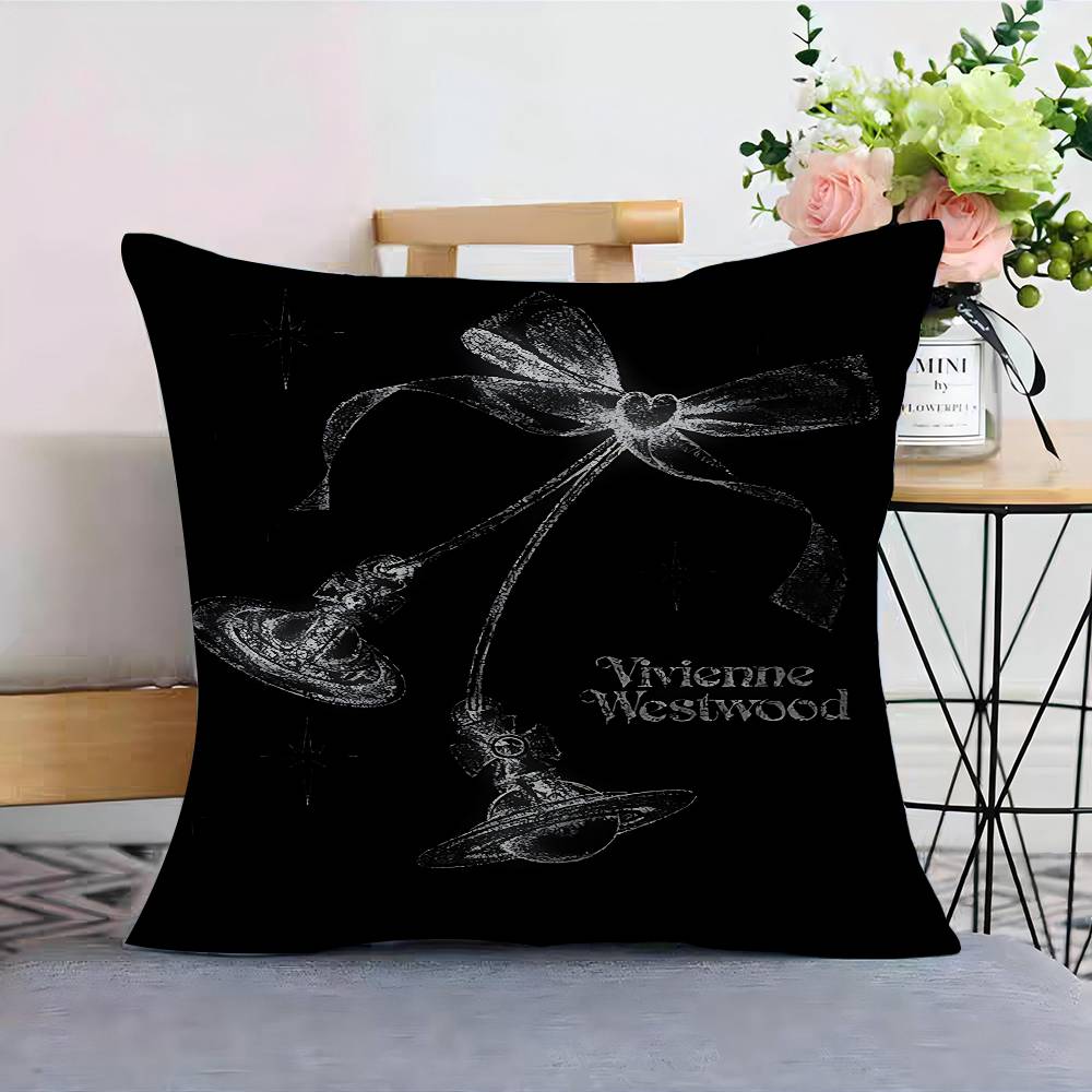 

V-VivienneS-S Westwood 45*45cm Cushion Cover Pillow Cover Decor Pillowcase Home Pillowcase For Couch Pillow 12x12Inch
